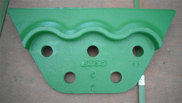 side cutter painted in green
